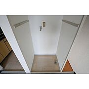 室内洗濯機置き場
