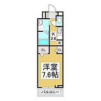 長野県長野市吉田5丁目（賃貸アパート1K・2階・27.02㎡） その2