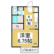 遊眠ベータ館  ｜ 長野県長野市西和田2丁目（賃貸アパート1K・1階・26.52㎡） その2