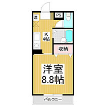 サンプローチ  ｜ 長野県長野市大字鶴賀七瀬中町（賃貸マンション1K・1階・27.75㎡） その2