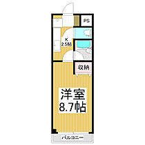 ジュネスオノヅカ  ｜ 長野県長野市大字稲葉（賃貸マンション1K・1階・26.48㎡） その2