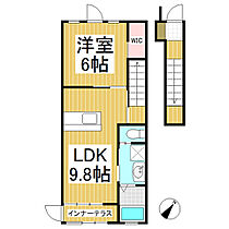 ビューテラス平柴  ｜ 長野県長野市大字平柴（賃貸アパート1LDK・2階・40.21㎡） その2