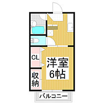 サンハイツ本郷  ｜ 長野県長野市三輪4丁目（賃貸アパート1K・2階・23.00㎡） その2