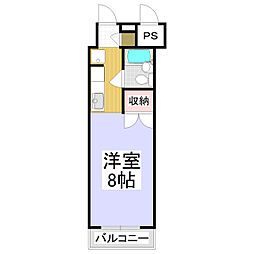 間取図画像 1K