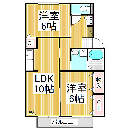 シャンドール竹腰_間取り_0