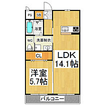 ＫＦＴマンション  ｜ 長野県松本市庄内3丁目（賃貸マンション1LDK・1階・55.10㎡） その2