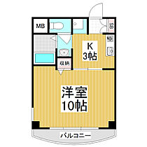 ロワール中央ビル 601 ｜ 長野県松本市中央1丁目（賃貸マンション1K・6階・35.00㎡） その2