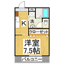 コーポアーカンソナ  ｜ 長野県松本市大字島内（賃貸アパート1K・1階・28.85㎡） その2