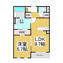 ドゥ・ヴィラージュ恵誠  ｜ 長野県松本市波田（賃貸アパート1LDK・2階・41.33㎡） その2