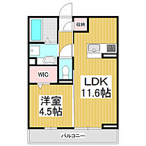 コンフォーティア白板D-roomII  ｜ 長野県松本市白板1丁目（賃貸アパート1LDK・1階・40.08㎡） その2