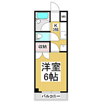 ラ・セゾン  ｜ 長野県松本市横田2丁目（賃貸マンション1K・2階・21.84㎡） その2