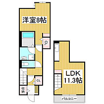 長野県松本市笹部3丁目（賃貸アパート1LDK・1階・50.66㎡） その2