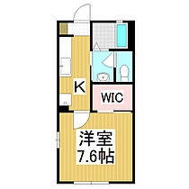 フォーエバー吉澤Ａ棟  ｜ 長野県松本市高宮中（賃貸アパート1K・2階・28.21㎡） その2