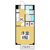 Ｍａｉｓｏｎ．　Ｅｉ  ｜ 長野県松本市大字里山辺（賃貸アパート1K・1階・28.04㎡） その2