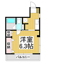 エスト  ｜ 長野県松本市大手4丁目（賃貸マンション1K・3階・23.00㎡） その2