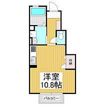 ハイム県ヶ丘 102 ｜ 長野県松本市県2丁目（賃貸アパート1R・1階・30.51㎡） その2