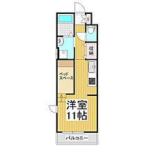 Ｍ’ｓ　ステージ蟻ヶ崎  ｜ 長野県松本市蟻ケ崎6丁目（賃貸アパート1R・1階・28.98㎡） その2