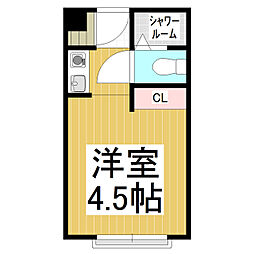 STELLA 1Kの間取図画像