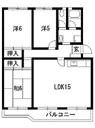 間取図画像 3LDK