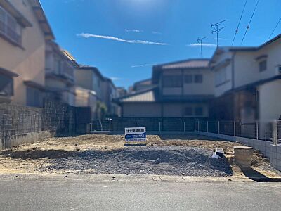 外観：土地敷地面積約36坪・アヤハ不動産建築条件付き・前道広々焼く6.9m・お気軽にお問合せ下さい。