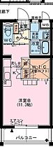 ラファエラ 402 ｜ 宮崎県宮崎市元宮町1番24号（賃貸マンション1R・4階・30.40㎡） その2