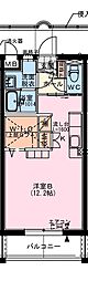 (仮称)小松SPマンション ワンルームの間取図画像