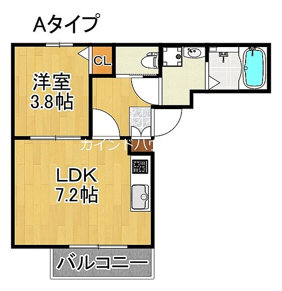 モアナ住吉 ｜大阪府大阪市住吉区住吉１丁目(賃貸アパート1LDK・1階・28.60㎡)の写真 その2