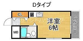 プロスピリティー住吉  ｜ 大阪府大阪市住吉区遠里小野６丁目（賃貸マンション1R・4階・16.80㎡） その2