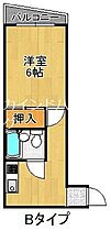 マーメイド23  ｜ 大阪府大阪市西成区南津守７丁目（賃貸マンション1DK・5階・18.60㎡） その2