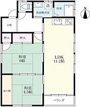 コーポカースル 202 ｜ 佐賀県小城市三日月町長神田（賃貸アパート2LDK・2階・56.10㎡） その2