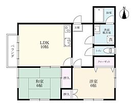 ミツルハウス12 3-E ｜ 佐賀県小城市牛津町下砥川（賃貸アパート2LDK・3階・54.48㎡） その2