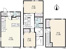 ロワイヤルアイランド織島IV S ｜ 佐賀県小城市三日月町織島（賃貸アパート3LDK・1階・89.53㎡） その2