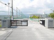 三日月小中学校(250m)