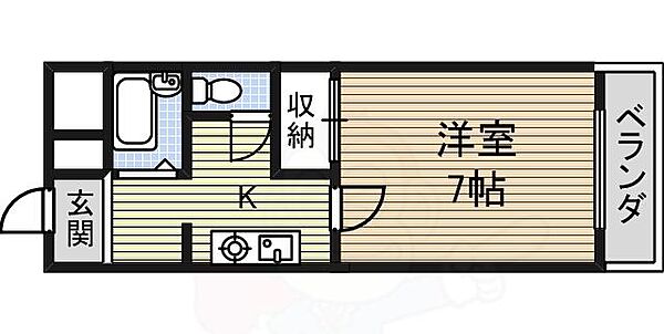 愛知県名古屋市中区丸の内１丁目(賃貸マンション1K・6階・24.05㎡)の写真 その2