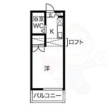 Hills Higashiyama A  ｜ 愛知県名古屋市千種区東明町４丁目（賃貸アパート1R・2階・17.39㎡） その2