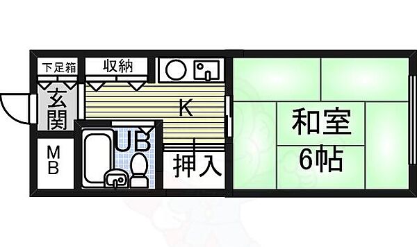 パール徳川 ｜愛知県名古屋市東区徳川町(賃貸マンション1K・1階・17.00㎡)の写真 その2