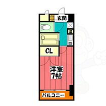 セントラルハイツ筒井  ｜ 愛知県名古屋市東区筒井３丁目1番4号（賃貸マンション1K・2階・24.00㎡） その2