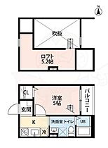 愛知県名古屋市西区万代町２丁目68番1号（賃貸アパート1K・1階・20.22㎡） その2