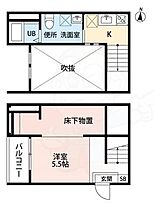 愛知県名古屋市中川区荒中町94番（賃貸アパート1K・2階・22.50㎡） その2