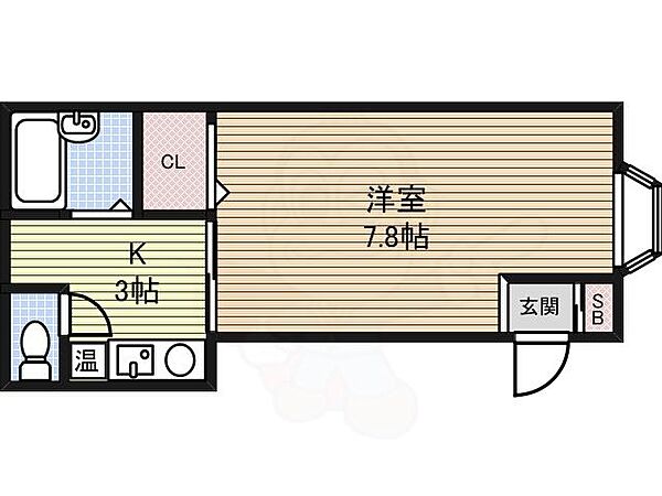 ションテ・ファオン・ネオ ｜愛知県名古屋市西区大野木４丁目(賃貸アパート1K・2階・22.39㎡)の写真 その2