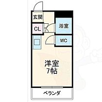 愛知県名古屋市北区清水２丁目（賃貸マンション1R・2階・18.90㎡） その2