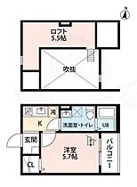 愛知県名古屋市中村区北畑町３丁目54番1号（賃貸アパート1K・2階・21.77㎡） その2