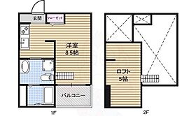 愛知県名古屋市瑞穂区田光町３丁目40番3号（賃貸アパート1K・2階・20.37㎡） その2