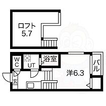 愛知県名古屋市中川区松葉町３丁目（賃貸アパート1K・1階・20.66㎡） その2