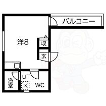 愛知県名古屋市西区花の木３丁目（賃貸アパート1R・2階・20.06㎡） その2