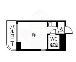 プレスイン日比野  ｜ 愛知県名古屋市熱田区中出町１丁目（賃貸マンション1R・4階・15.50㎡） その2