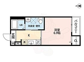 愛知県名古屋市守山区八反（賃貸アパート1K・3階・24.70㎡） その2