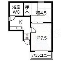 覚王山第一ビル  ｜ 愛知県名古屋市千種区末盛通１丁目22番（賃貸マンション2K・4階・21.70㎡） その2