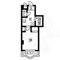 サンシャイン鶴舞  ｜ 愛知県名古屋市昭和区鶴舞４丁目（賃貸マンション1K・4階・24.74㎡） その2