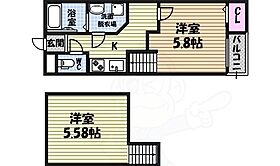 Glanz栄生  ｜ 愛知県名古屋市西区枇杷島３丁目（賃貸アパート1K・1階・23.04㎡） その2